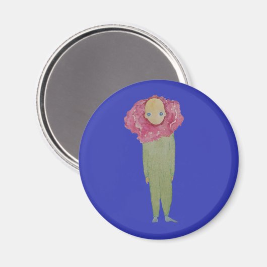 Fast wie eine Blume Magnet (Vorderseite/Rückseite)