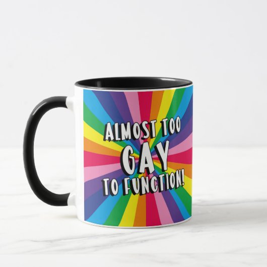 Fast zu schwul, um Tasse zu funktionieren (Links)