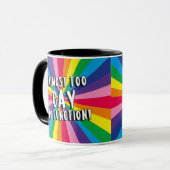 Fast zu schwul, um Tasse zu funktionieren (Vorderseite Links)