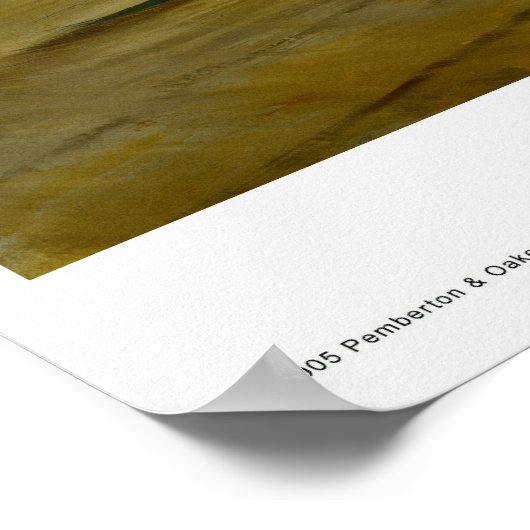 Fast Zuhause Poster (Ecke)