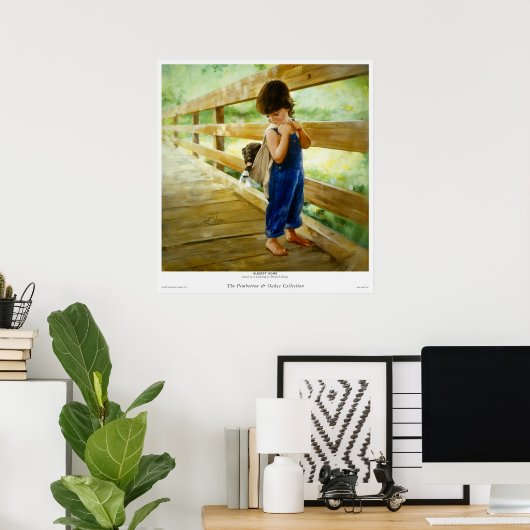 Fast Zuhause Poster (Heimbüro)