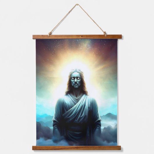 Fast Zuhause | Religiös | Wandteppich Mit Holzrahmen (Vorderseite)