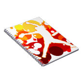 Fasten Neigungs-Softball-Spieler Notizblock (Rechte Seite)