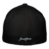 fastfan™ Flexfit-Wollhut Bestickte Baseballkappe (Rückseite)
