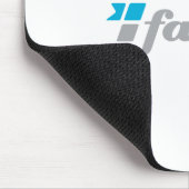 fastfan™ Weiß Mousepad (Ecke)