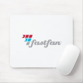 fastfan™ Weiß Mousepad (Mit Mouse)