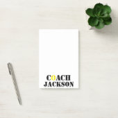 Fastfeld Softball Custom Coach Name Sports Office Post-it Klebezettel (Büro)
