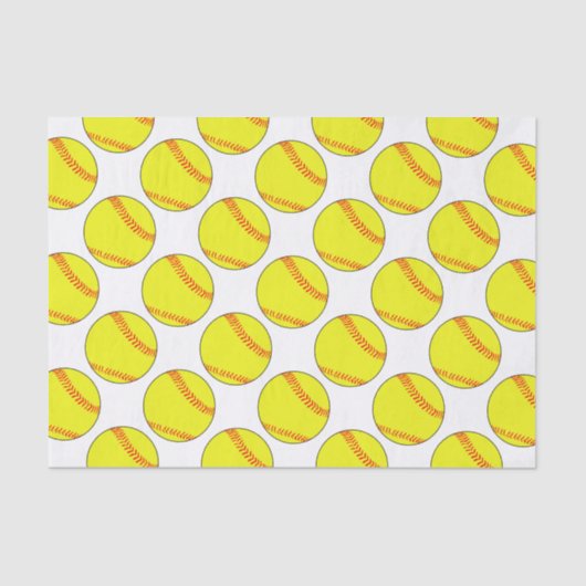 Fastfeld-Softball-Tissue-Papier Seidenpapier (Vorderseite)