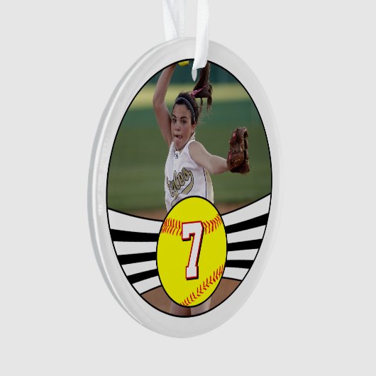 Fastfeld Software Custom Player Number and Foto Ornament (Vorderseite)