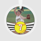 Fastfeld Software Custom Player Number and Foto Ornament (Rückseite)