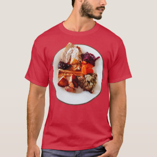 Fastfood Türkei Weihnachtsessen Foto T-Shirt
