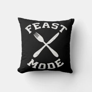 Fastmodus - Schütteln - essen, Hunger - Sonnenanbe Kissen