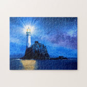Fastnet Lighthouse - Irish Jigsaw Puzzle (Horizontal)