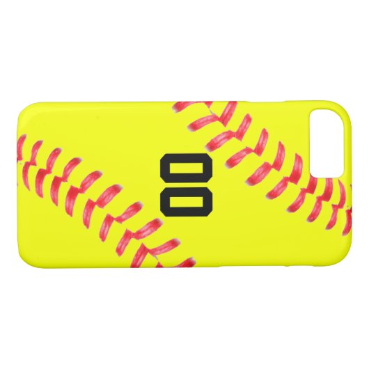 Fastpech Softball Custom iPhone Case Cover (Rückseite (Horizontal))