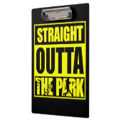 Fastpech Softball direkt über den Park Klemmbrett (Links)