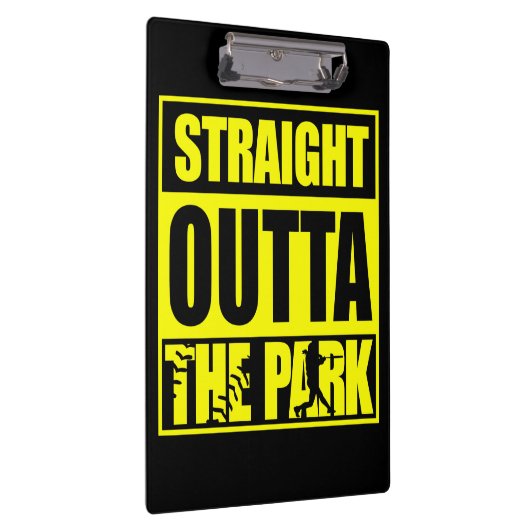 Fastpech Softball direkt über den Park Klemmbrett (Rechts)