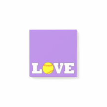 Fastpech Softball LIEBE Desktop Notepad