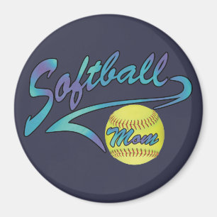 Fastpech Softball Mama Athletic Schwanz Magnet