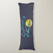 Fastpech Softball Mama Athletic Schwanz Seitenschläferkissen (Vorderseite Vertikal)