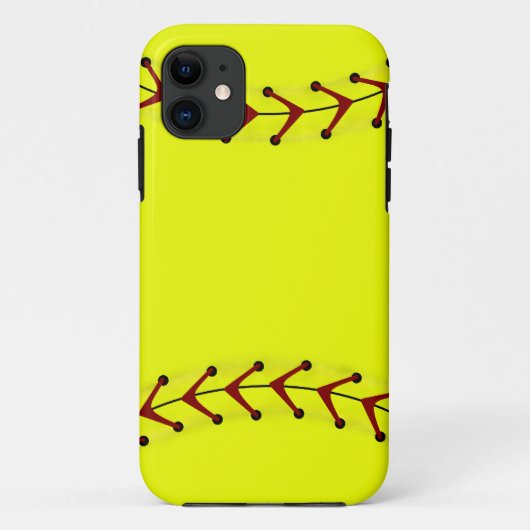 Fastpech Softball-Mode Case-Mate iPhone Hülle (Rückseite)