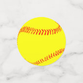 Fastpech Softball Party Table Confetti Konfetti (Klein Vorderseite)