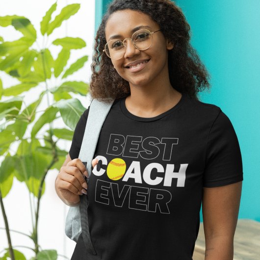 Fastpitch Softball Coach BEST COACH EVA T-Shirt