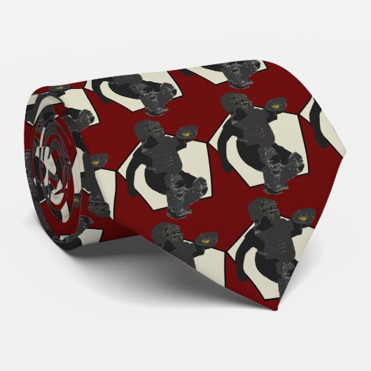 Fastpitch Softball-Fänger-Krawatte Krawatte (Gerollt)