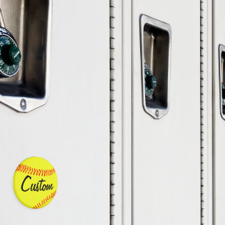 Fastpitch Softball Individueller Magnet