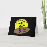 Fastpitch Softball-Karte