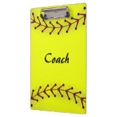 Fastpitch Softball-Klemmbrett Klemmbrett (Links)