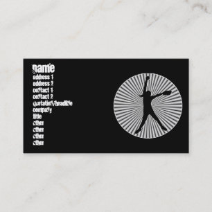 Fastpitch Softball-Krug-Visitenkarten Visitenkarte