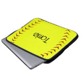 Fastpitch Softball-Laptop-Hülse Laptopschutzhülle (Vorne Knopf)