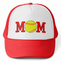 Fastpitch Softball Mama Trucker Hat