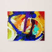 Fastpitch Softball-Spieler Puzzle (Horizontal)