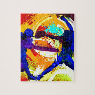 Fastpitch Softball-Spieler Puzzle