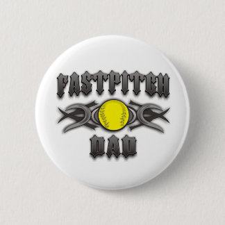 Fastpitch Softball Vater Tribal Button