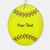 Fastpitch Softball-Verzierung Keramikornament (Links)
