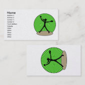 Fastpitch Softball-Visitenkarte Visitenkarte (Vorne/Hinten)