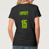 Fastpitch Softballhoodie-Sweatshirt T-Shirt (Rückseite)