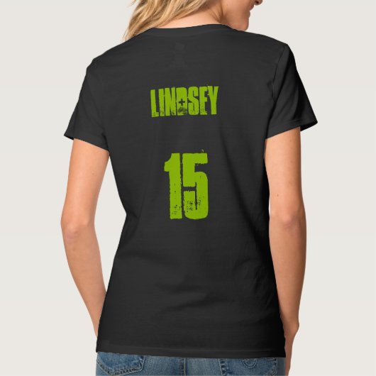 Fastpitch Softballhoodie-Sweatshirt T-Shirt (Rückseite)