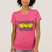 Fastpitch Softballzebra-Art-T - Shirt