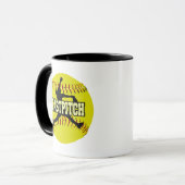 Fastpitch Tasse (Vorderseite Links)