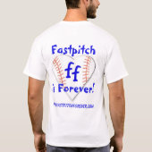 FastpitchForever T-Shirt (Rückseite)