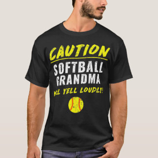FastpitSoftball Grandma Funny T-Shirt