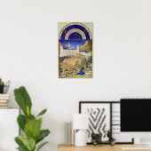 Faszimile: Ernte und Schafe Poster (Heimbüro)