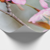 Faszination der Sakura-Blume Geschenkpapier (Ecke)