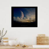 Faszination Kosmos Poster (Küche)