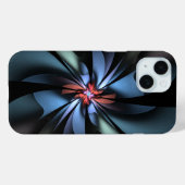 Faszination Light Blue Abstrakt Case-Mate iPhone Hülle (Rückseite (Horizontal))