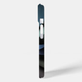 Faszination Light Blue Abstrakt Case-Mate iPhone Hülle (Rückseite / Links)