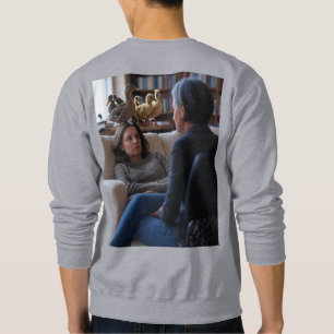 Faszination mit den Ducks Männer graues Sweatshirt